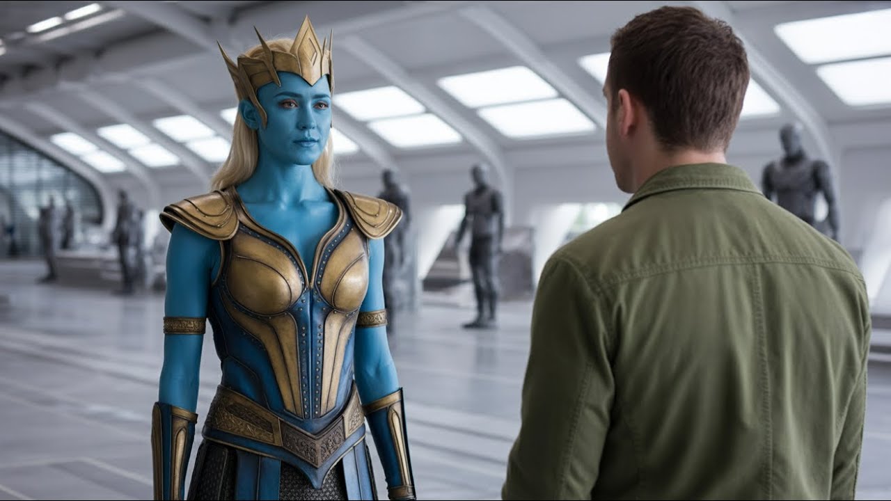 I Was Deep in Thought — The Alien Woman Turned to Me and Grinned, 