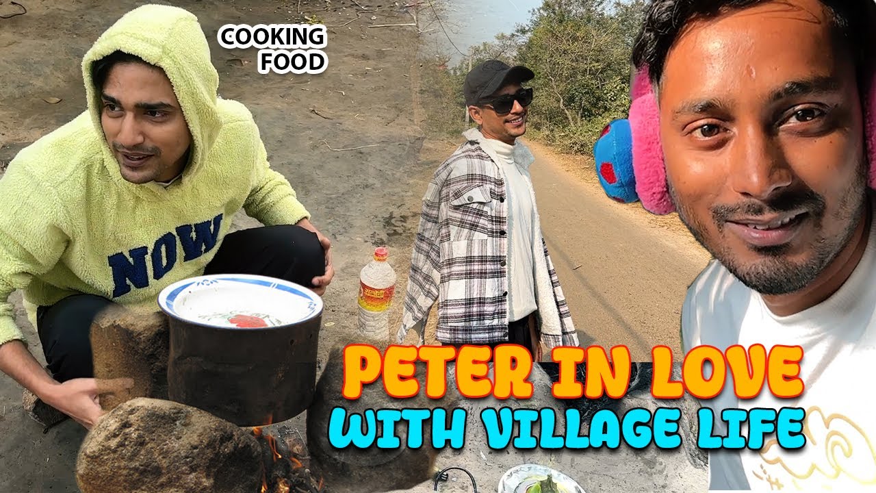 City Boy Turned Desi 😳 | Peter’s Village Transformation | Family Village Trip Vlog | Mr & Mr Rohit🌈