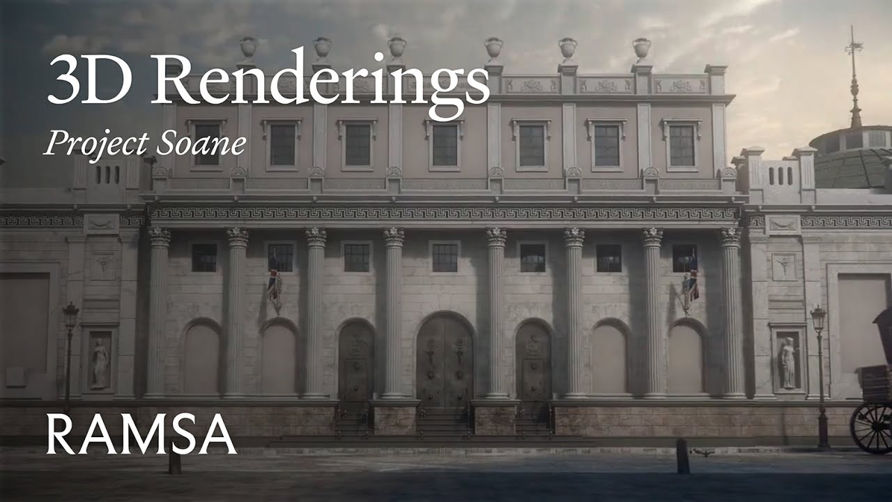Visualizing architectural wonders lost to history: rendering Project Soane