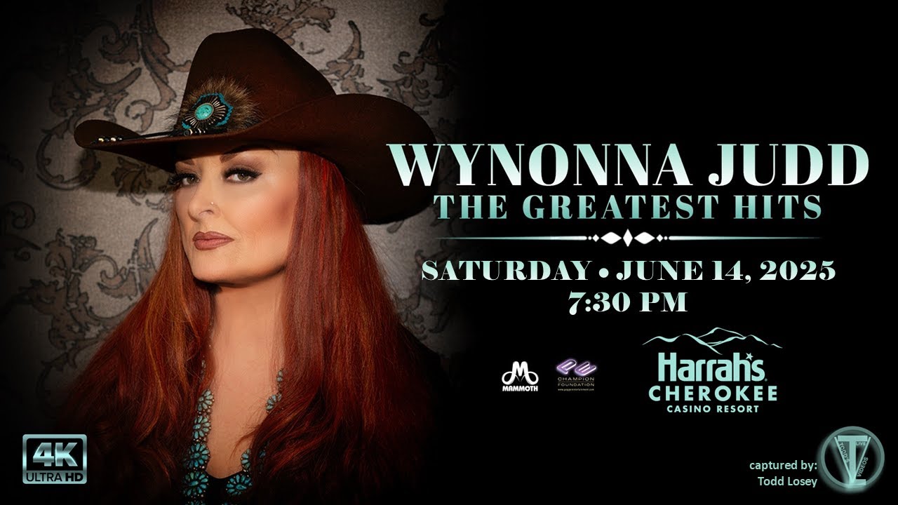 Wynonna Judd - (First 4 Songs Hi Res 60fps) - Cherokee, NC - Harrah's Cherokee Event Center