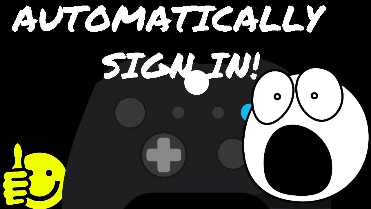 Xbox One Controller Auto Sign-in
