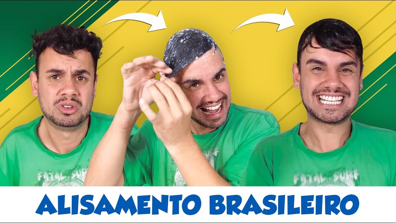 ALISAMENTO BRASILEIRO (SEM O CALOR DO SECADOR e SEM CHAPINHA) - Fub&aacute; online