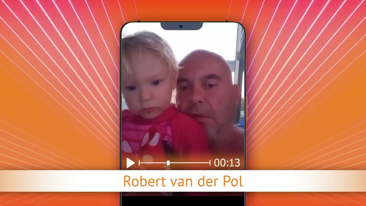 TV Oranje app videoboodschap - Robert van der Pol