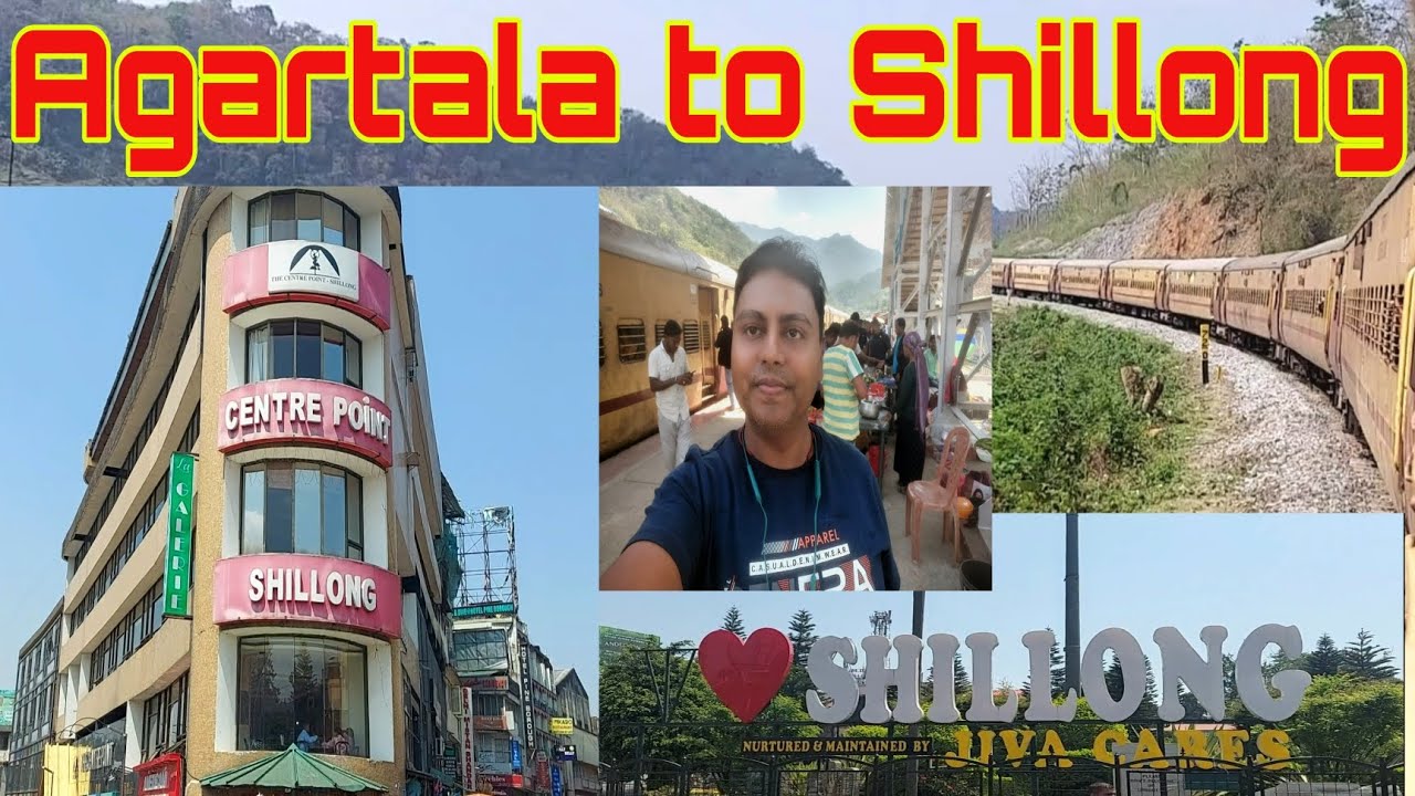 Agartala to Shillong by Train ll আগরতলা থেকে ট্রেনে শিলং ll Shillong Tour Part - I