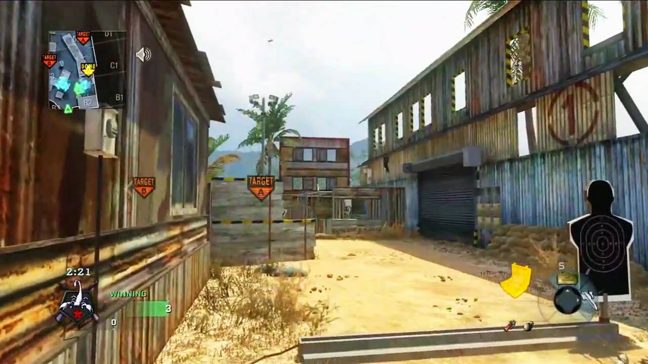 Black Ops Camper's Search and Destroy 3 (Bow n MP5)