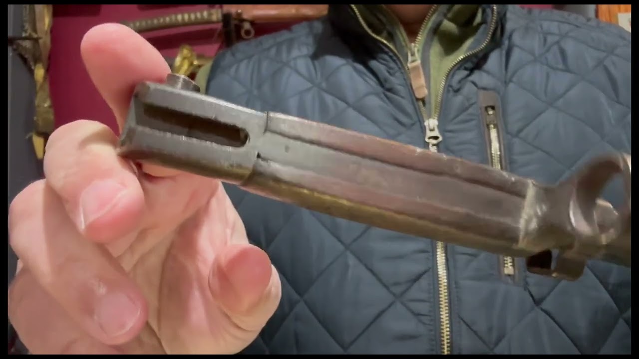 Часть 3 — Штык Арисака образца 1897 года. #арисака #штык #антиквар #милитария