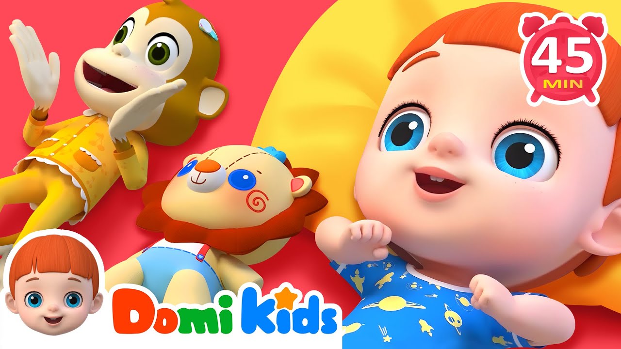 Ten in a Bed +Compilation | More Domi Kids Songs🎶  | Nursery Rhymes for Kidses