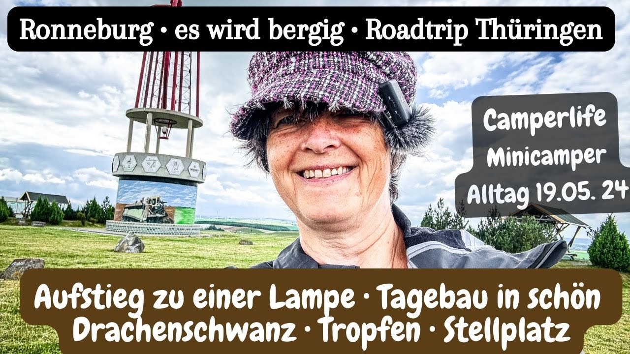 Vlog 169 Ronneburg • wir besuchen eine Lampe 🤷🏻‍♀️ Drachenschwanz • Ausblicke • Thüringen Roadtrip