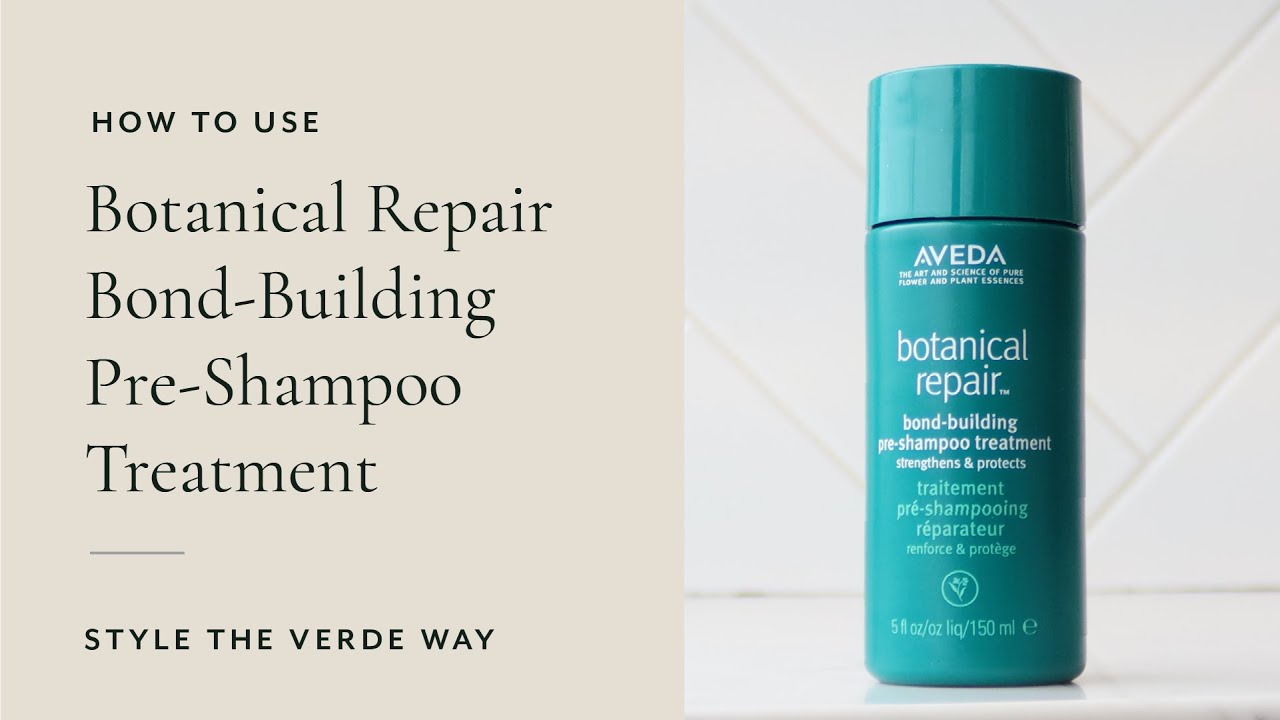How To Use Botanical Repair Bond-Building Pre-Shampoo Treatment