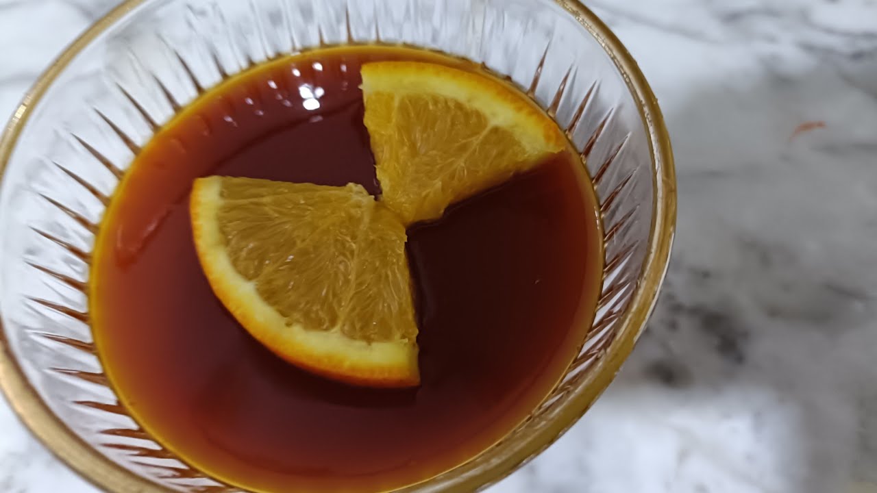 تحليه البرتقال 🍊 لذيذه ومنعشه جربوها لسهرات الشهر الفضيل 