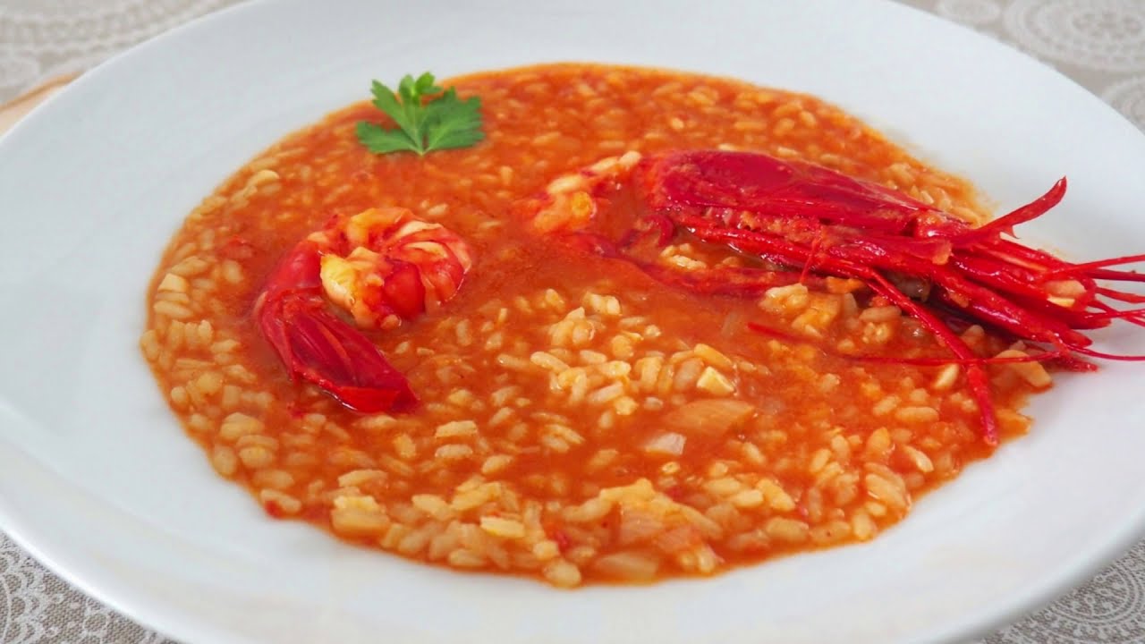 ARROZ CON CARABINEROS ¡Saborazo concentrado en un sólo plato!