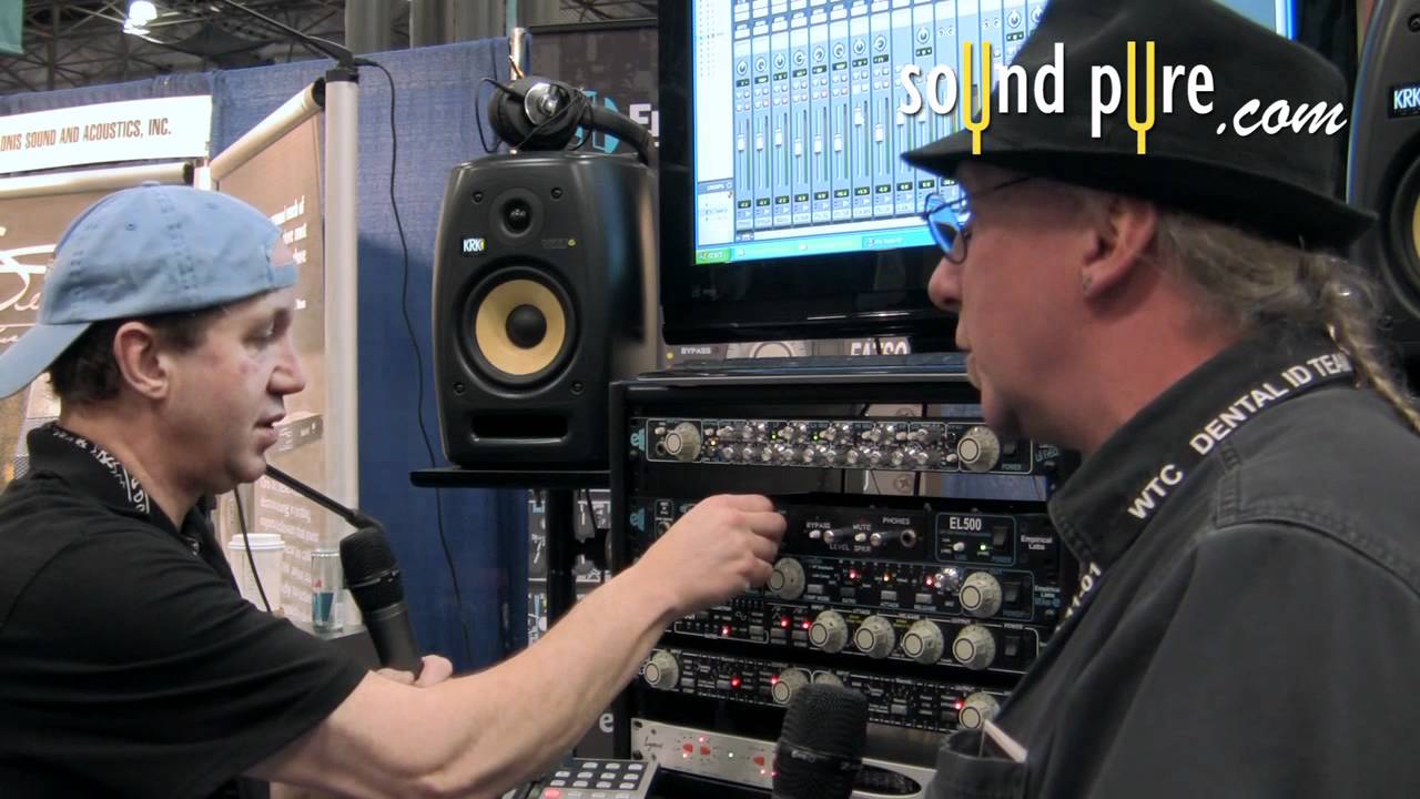 DocDerr 500-Series by Empirical Labs Vocal Demo - AES 2011