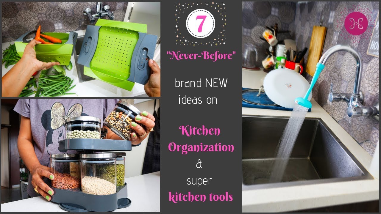 7 NEW kitchen Organization Tips & Ideas / My Favorite Tools To Keep Kitchen NEAT-O-CLEAN