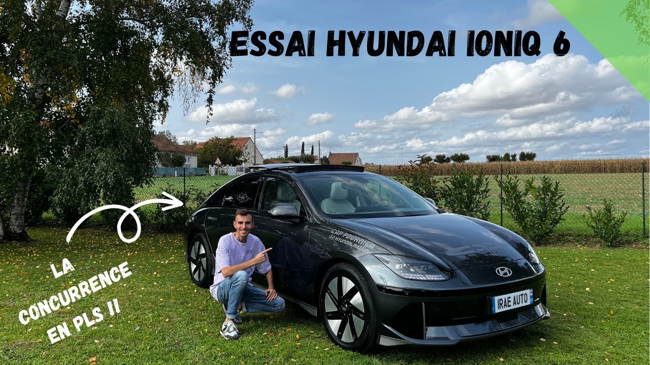 ESSAI HYUNDAI IONIQ 6 : La concurrence dans le rétro ? 🤯