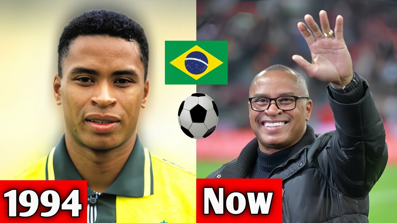 Brazil 🇧🇷 World Cup 1994 Squad ⚽ Then and Now | Football Legends