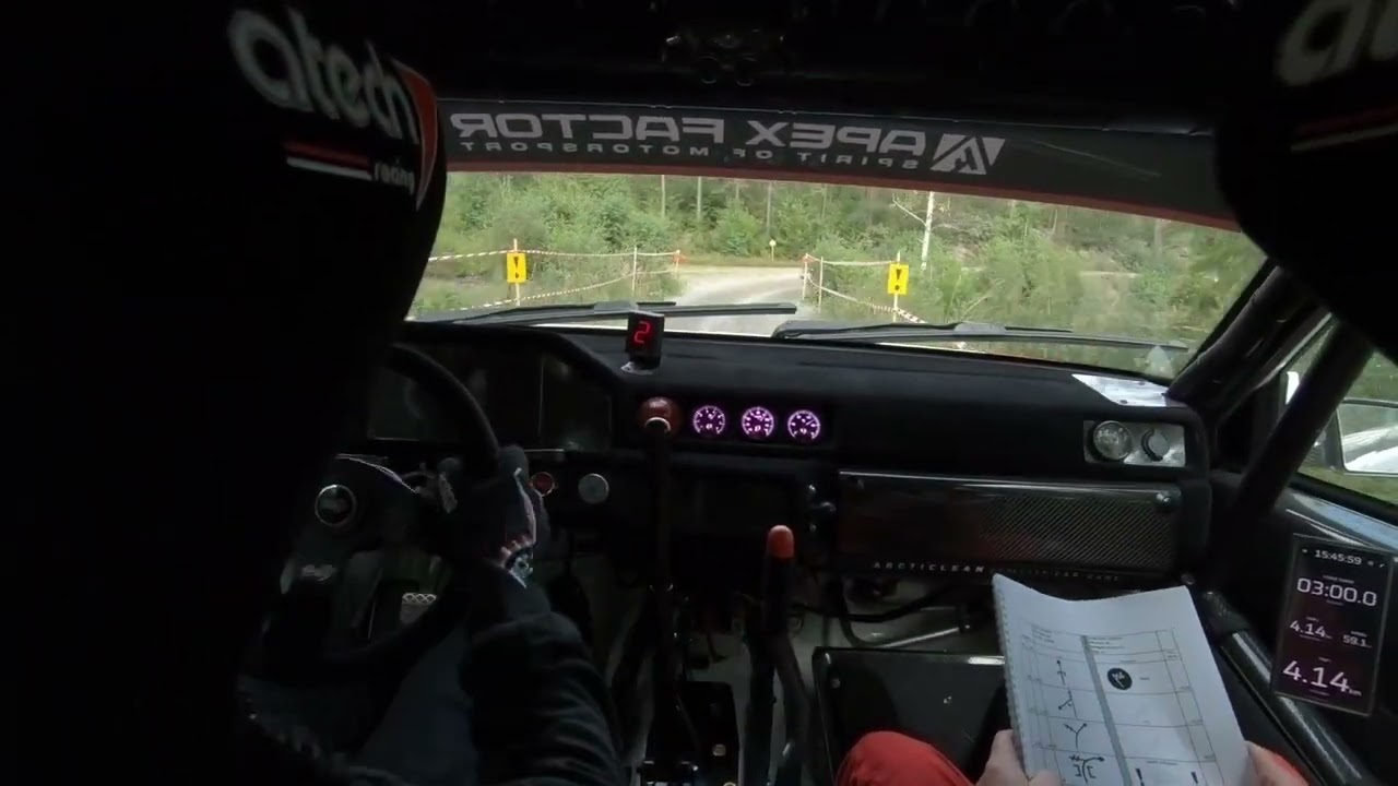 Engh Mek rallyt 2025 SS3 Volvo 940 EVO