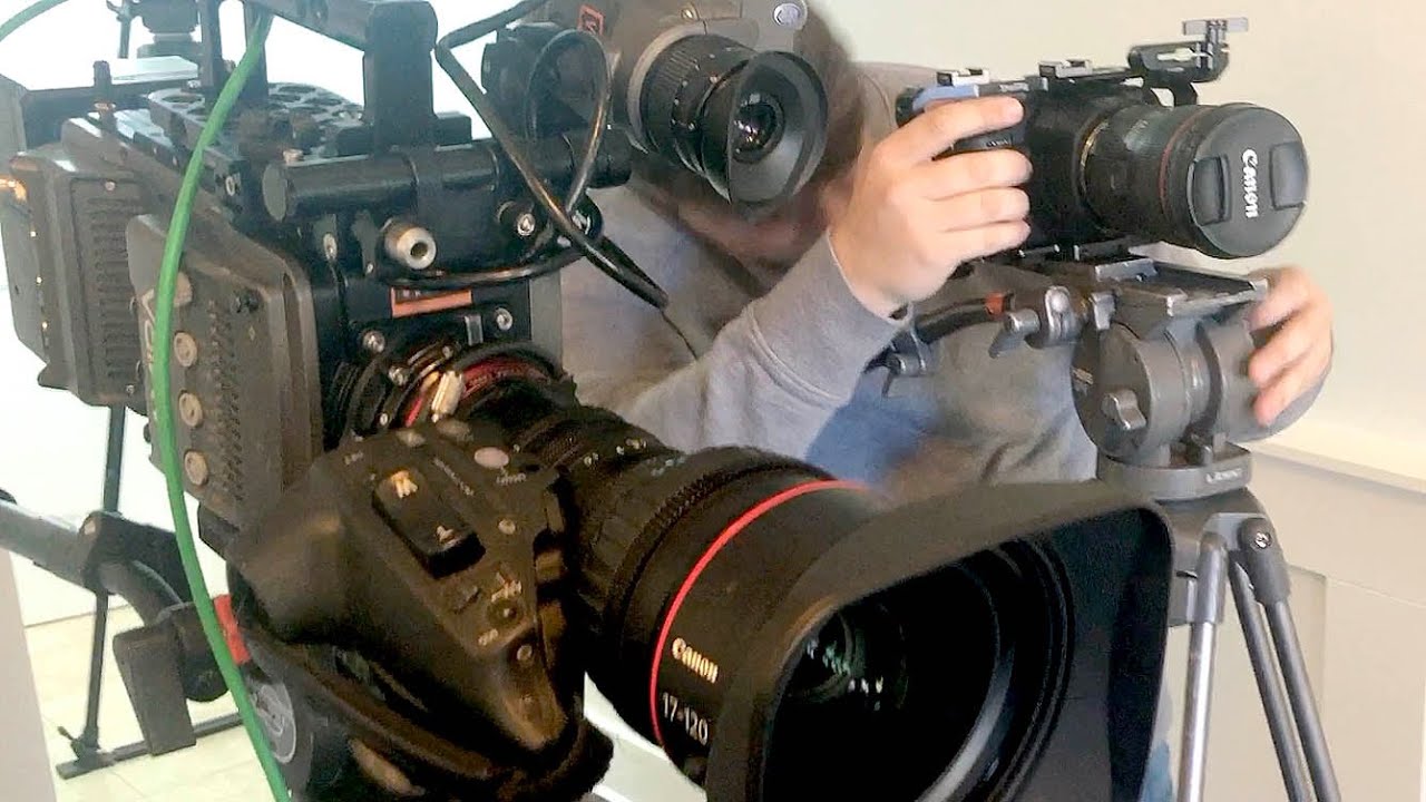 Arri Amira и Blackmagic 6k объединили усилия для проведения интервью с использованием двух камер.