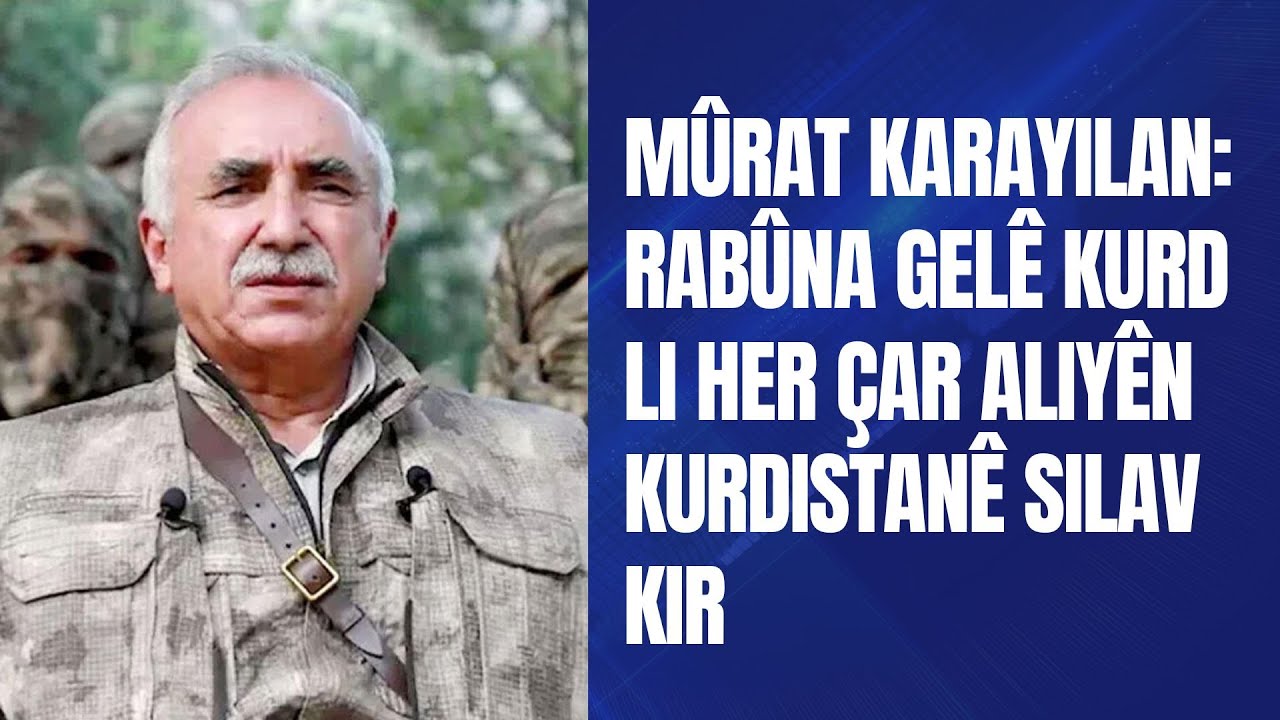 Fermandarê HPG'ê Mûrat Karayilan: Rabûna gelê Kurd li her çar aliyên Kurdistanê silav kir.