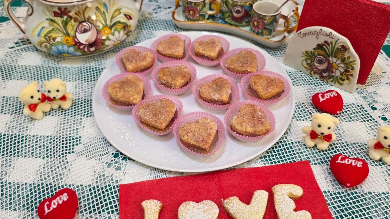 CUORI DOLCI ALLE AMARENE