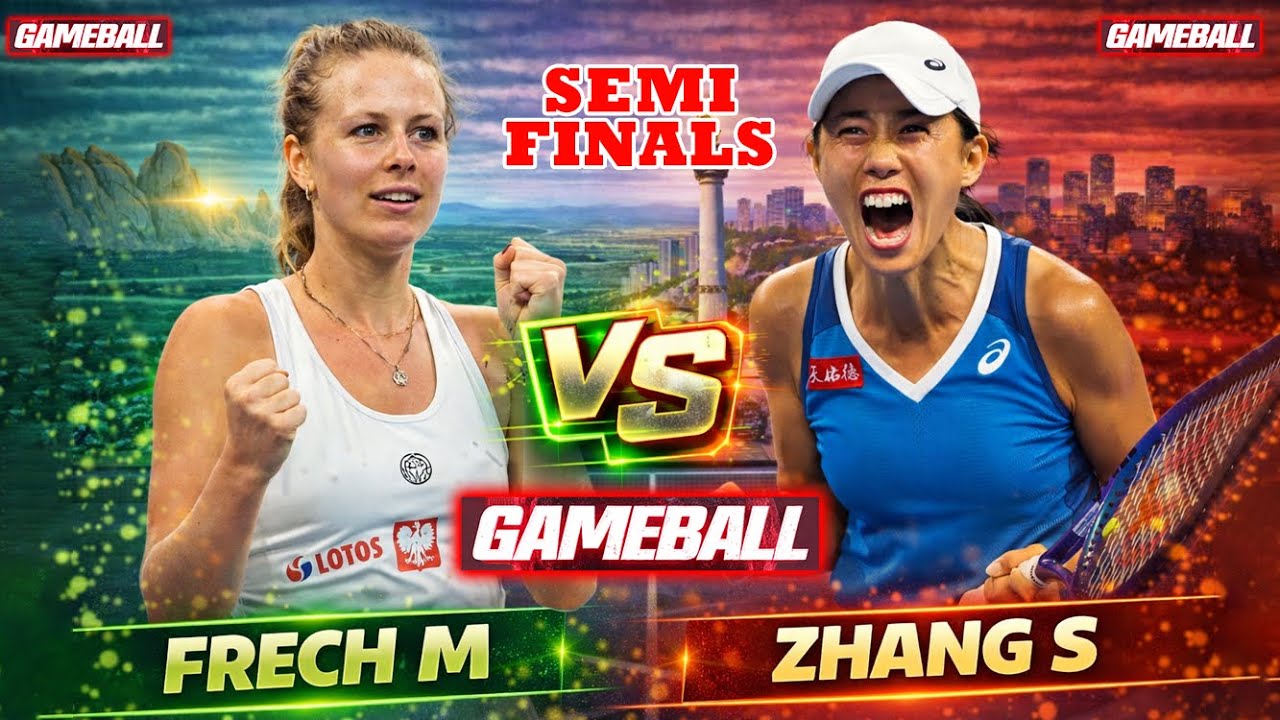 ZHANG S VS FRECH M - SEMI FINALS • MERIDA 2026  • LIVE Tennis Gameplay  Scorecard #gameplay