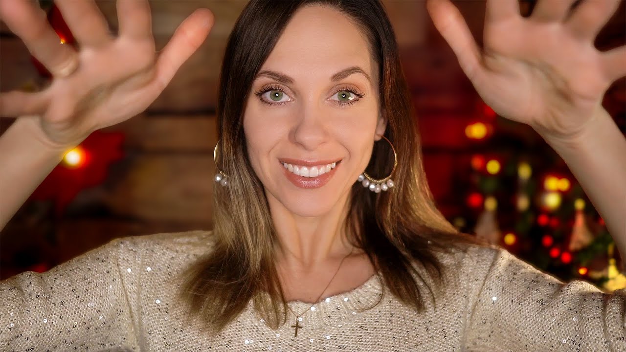 ASMR Fast & Aggressive  Massage for 100 %  tingles - Christmas special 
