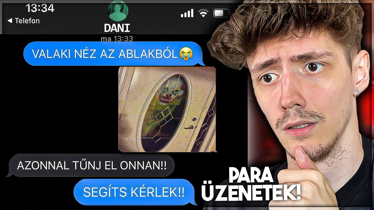 SEGÍTSÉGET KÉRT MERT VALAKI FIGYELTE ŐT,  ÉS EZ TÖRTÉNT!!