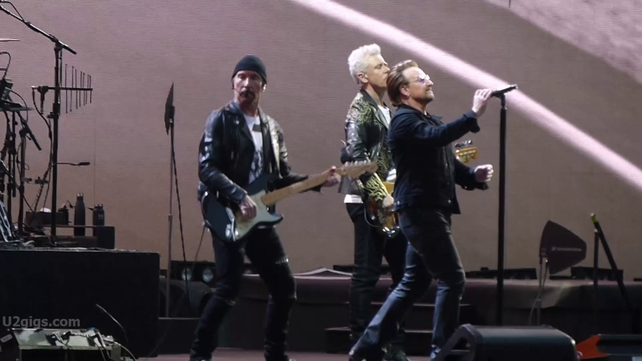 U2 Where The Streets Have No Name, Paris 2017-07-25 - U2gigs.com