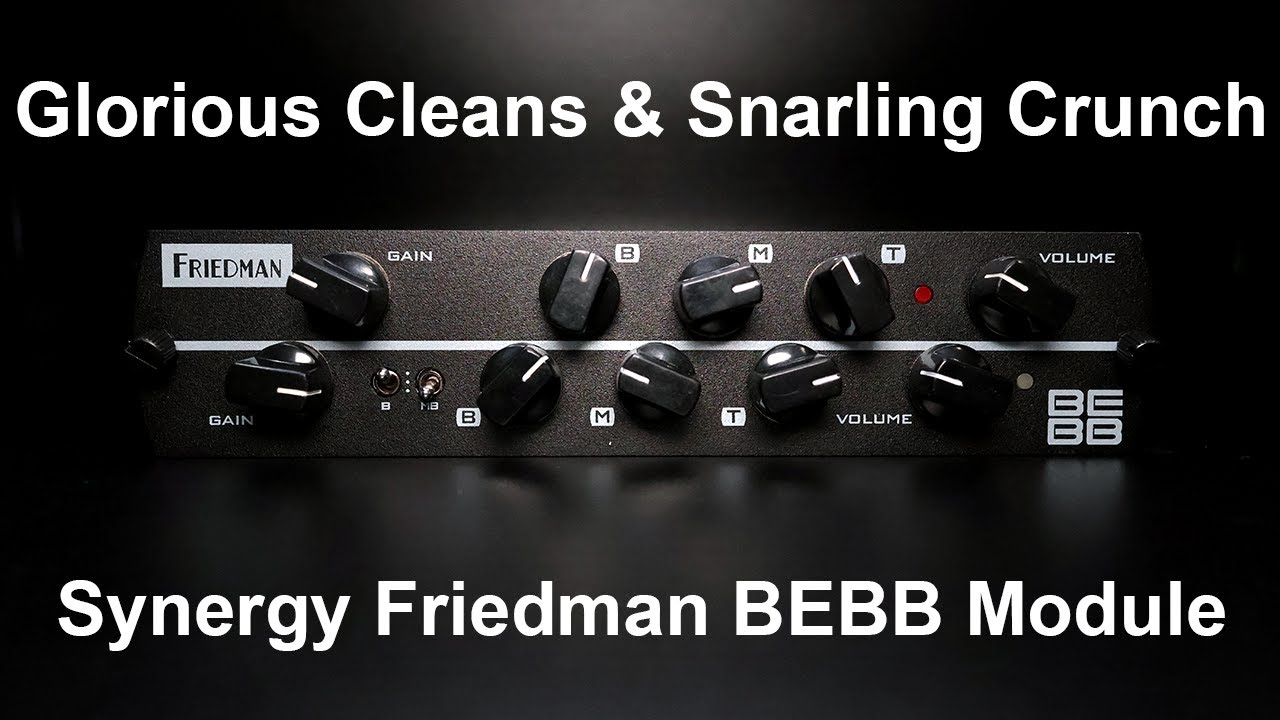 Synergy Friedman BEBB Review/Playthrough