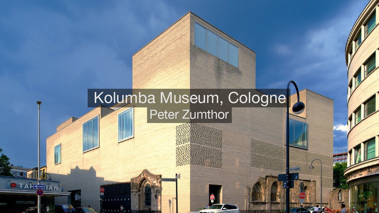 Peter Zumthor - Kolumba Museum, Cologne, Germany. 2003-2007