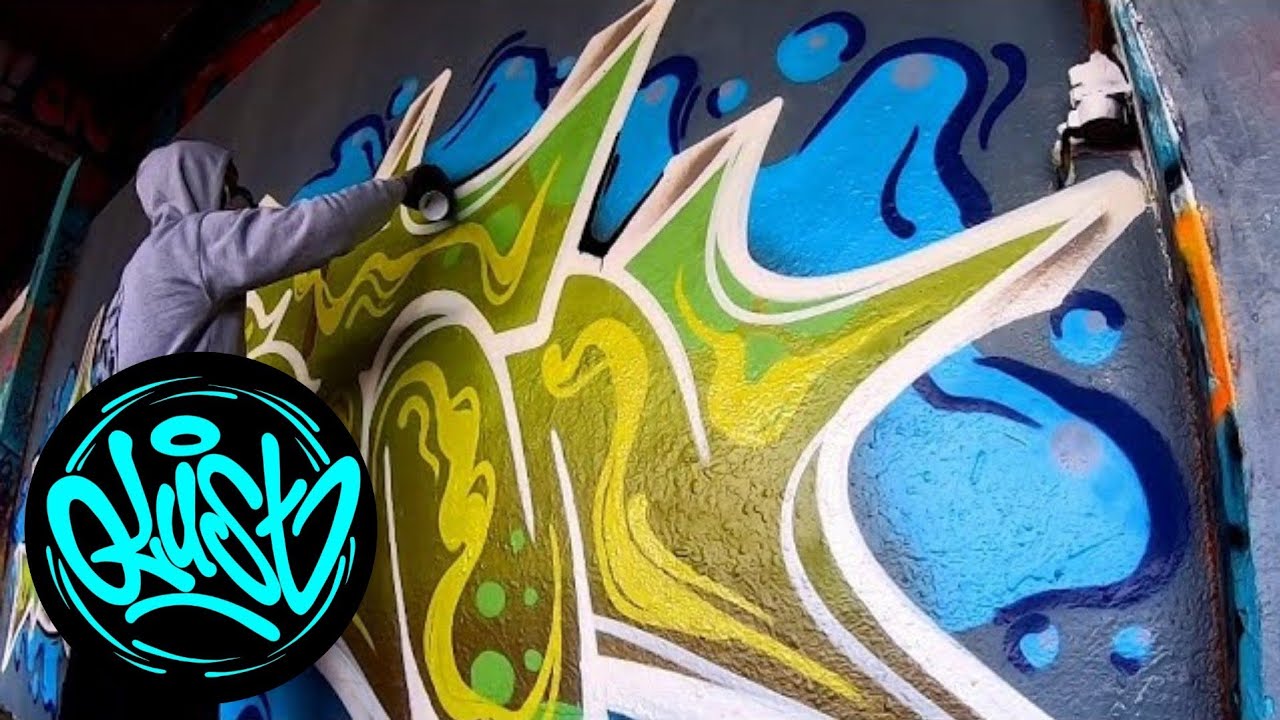 GRAFFITI - PAINTING WITH MONTANA BLACK