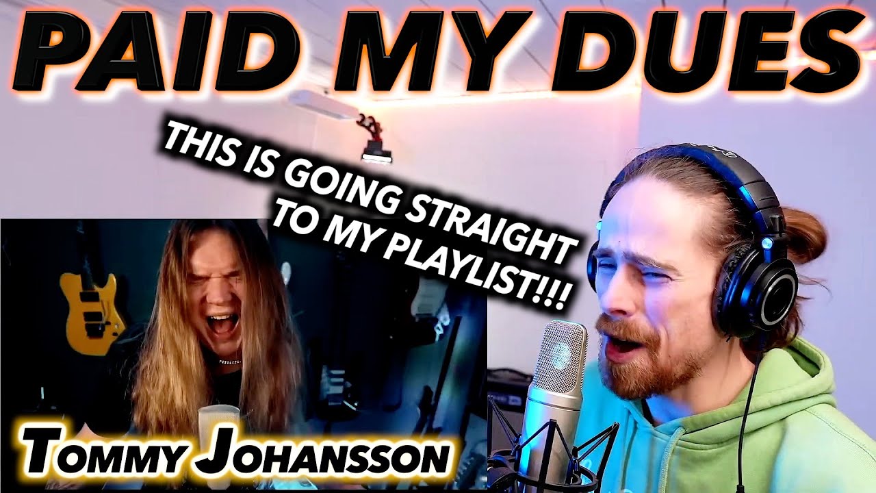 THIS IS GOING STRAIGHT TO MY PLAYLIST!! | Tommy Johansson - Paid My Dues (Anastacia) FIRST REACTION!