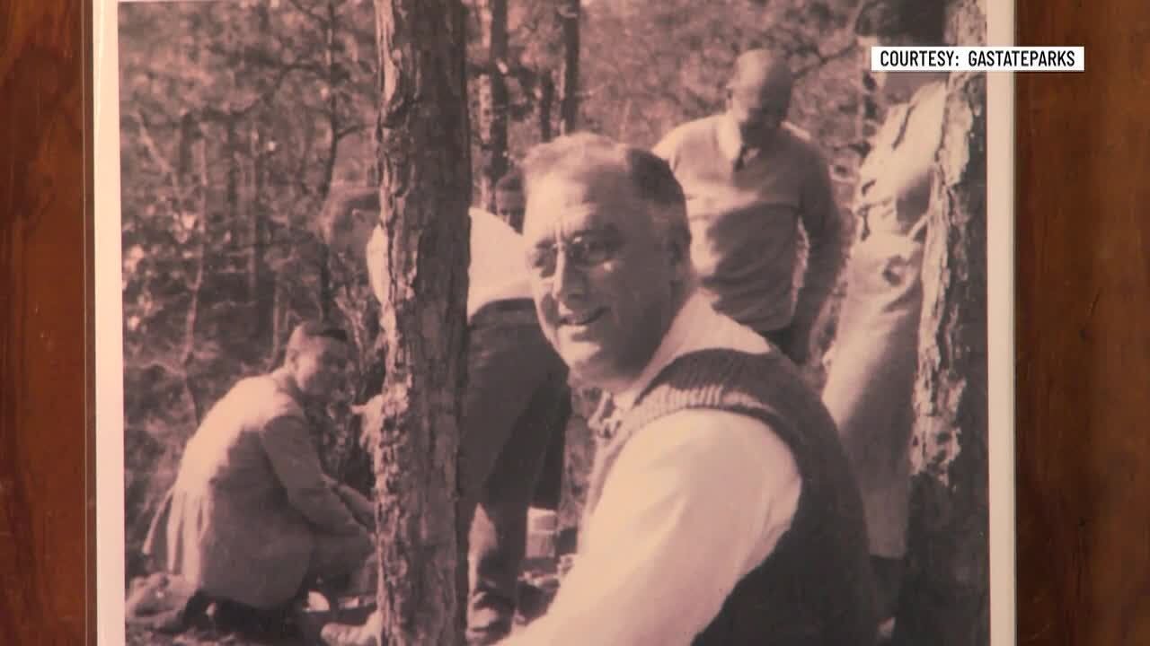 Warm Springs' Little White House was a haven for President Franklin D. Roosevelt