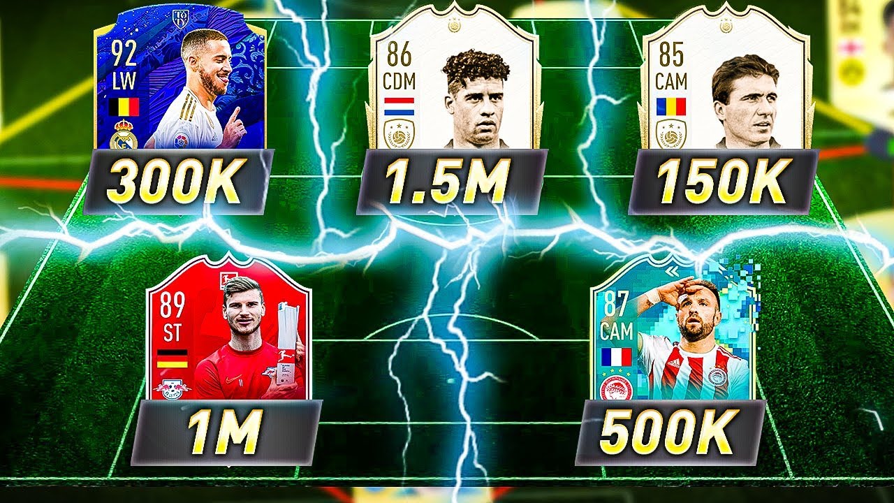 INSANE HYBRID 1 MILLION COIN SQUAD BUILDER!| 150K, 300K, 1.5M, 500K SQUADS!| FIFA 20 ULTIMATE TEAM