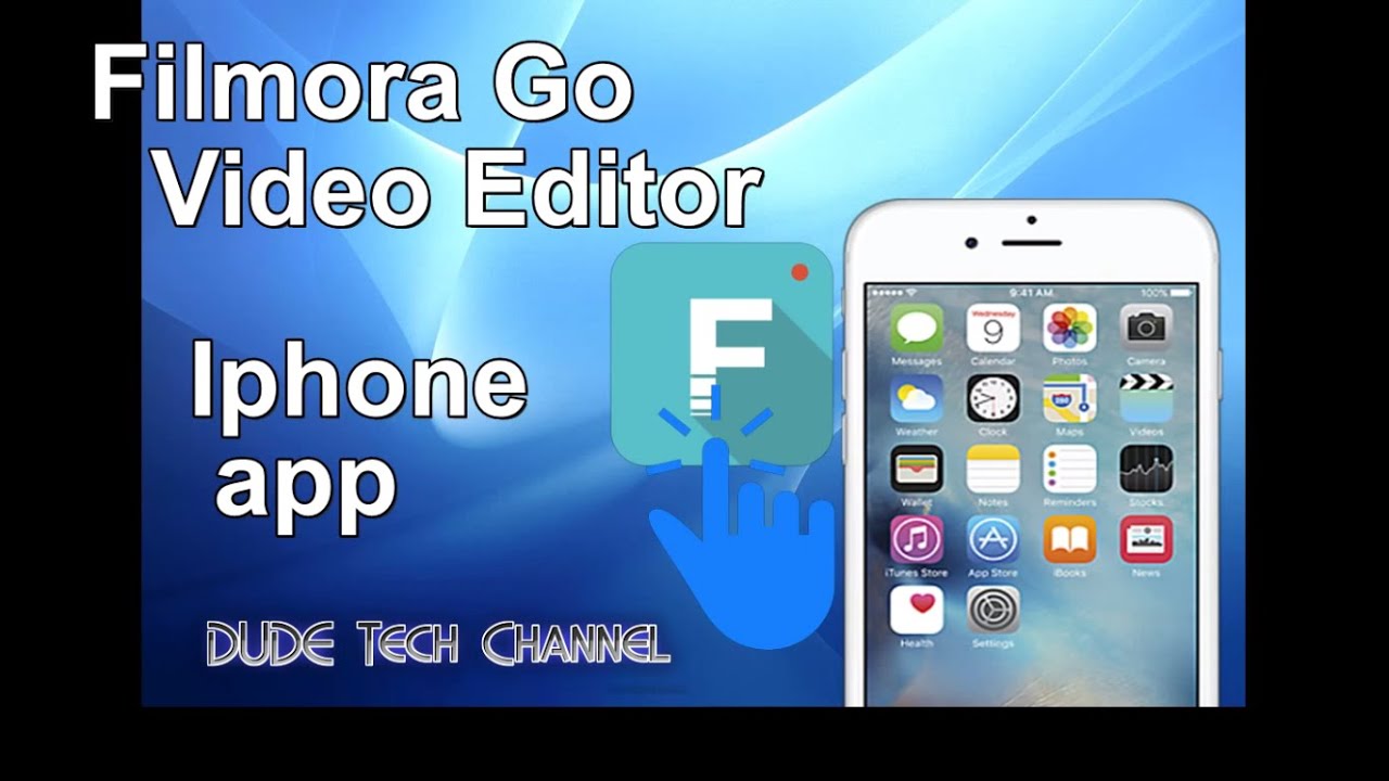 How To Use Filmora Go app In Iphone / 2016