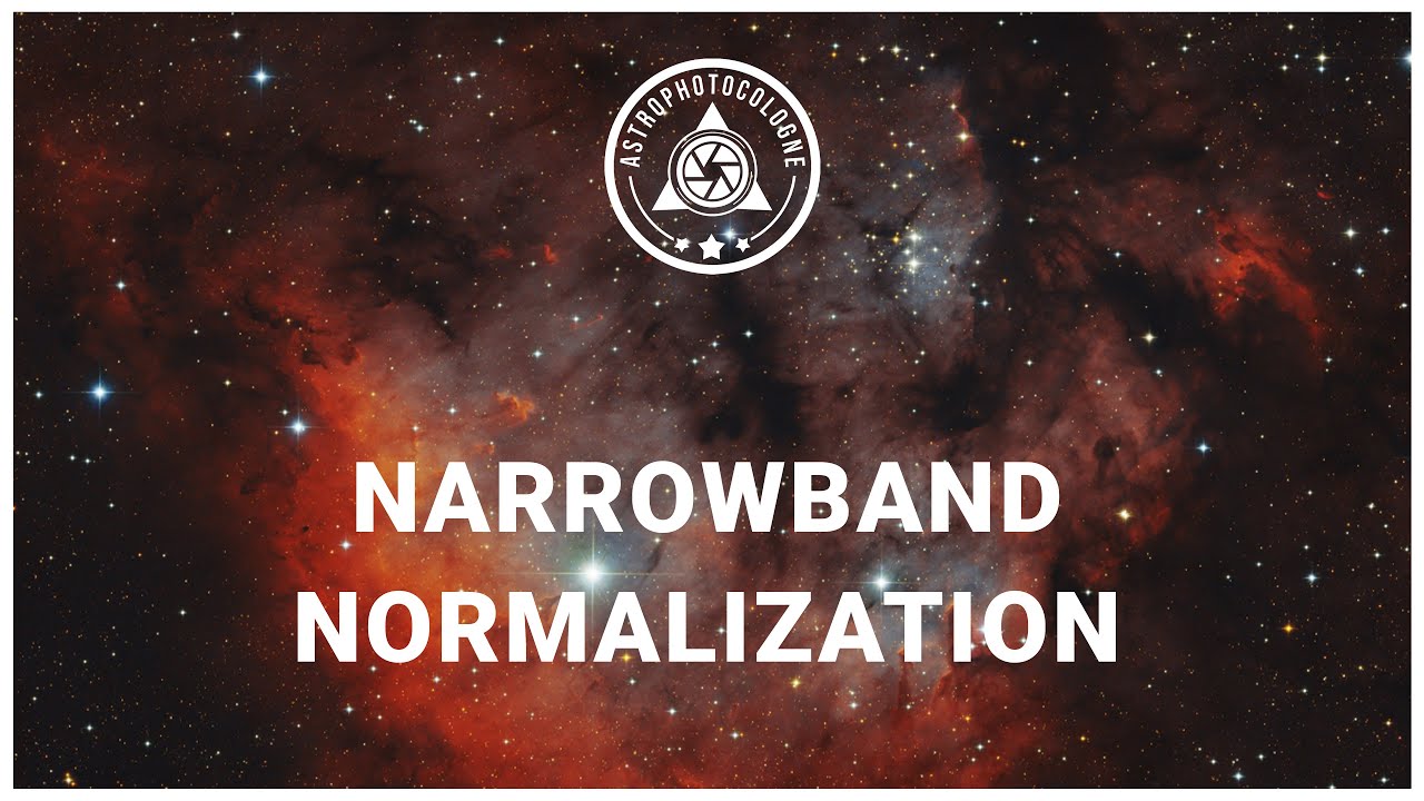 Narrowband Normalization in PixInsight - Angleichen der Kanäle in Schmalbandaufnahmen