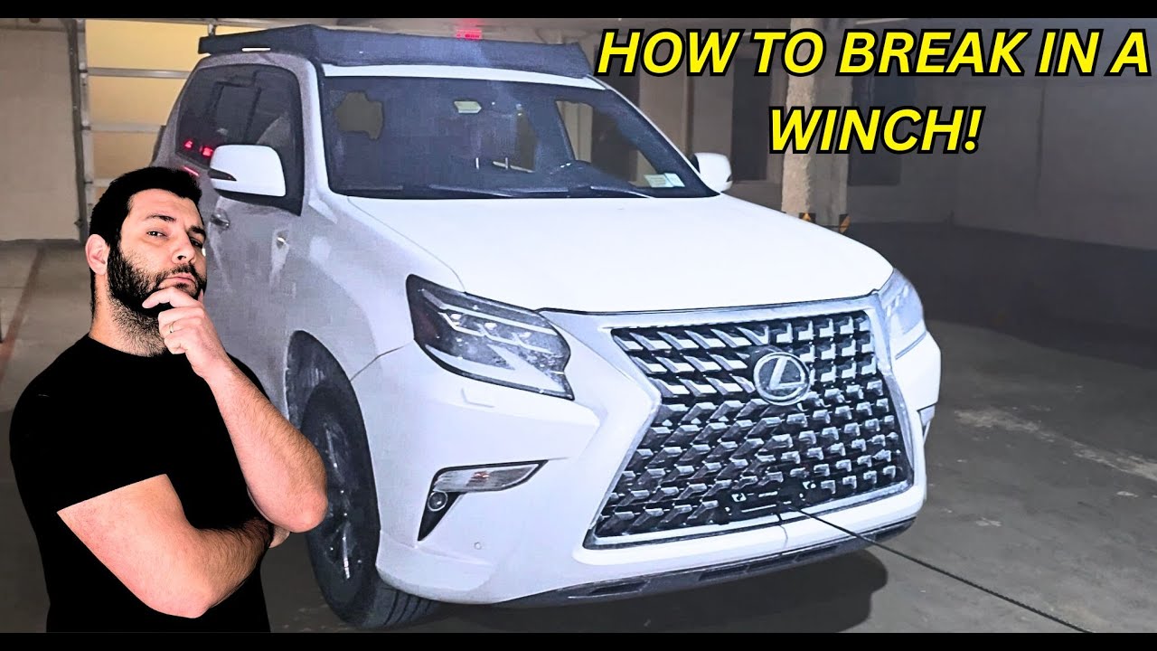 Breaking In a Winch and MUST HAVES for off-roading!