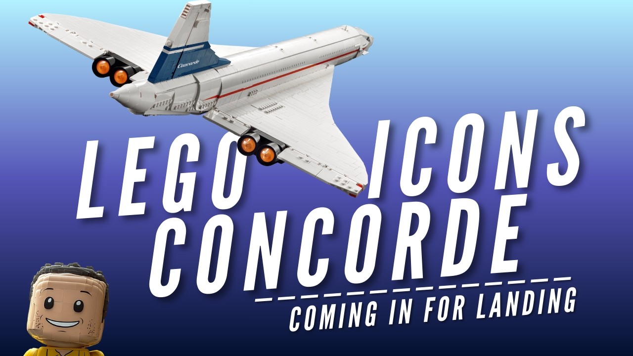 The LEGO Concorde Is Done! ✈️ | Final Part | Supersonic Legend