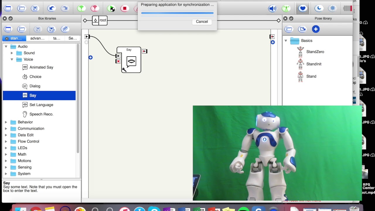 NAO Robot: How To Say Hello