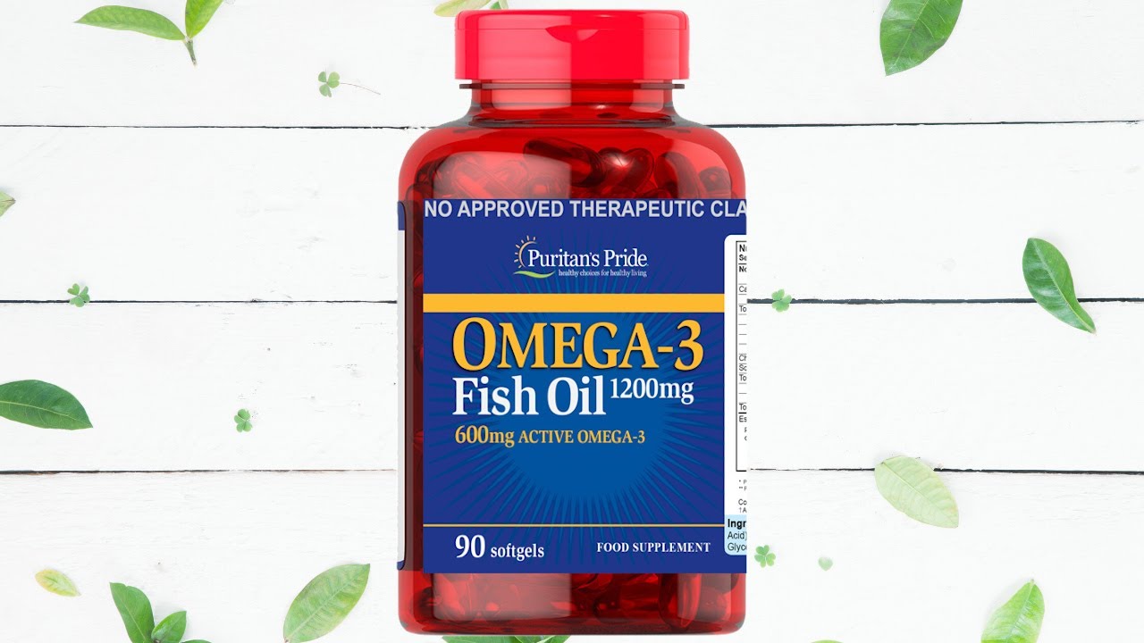 Fish Oil 1200mg Omega-3 by Puritan's Pride | PuritansPride.ph
