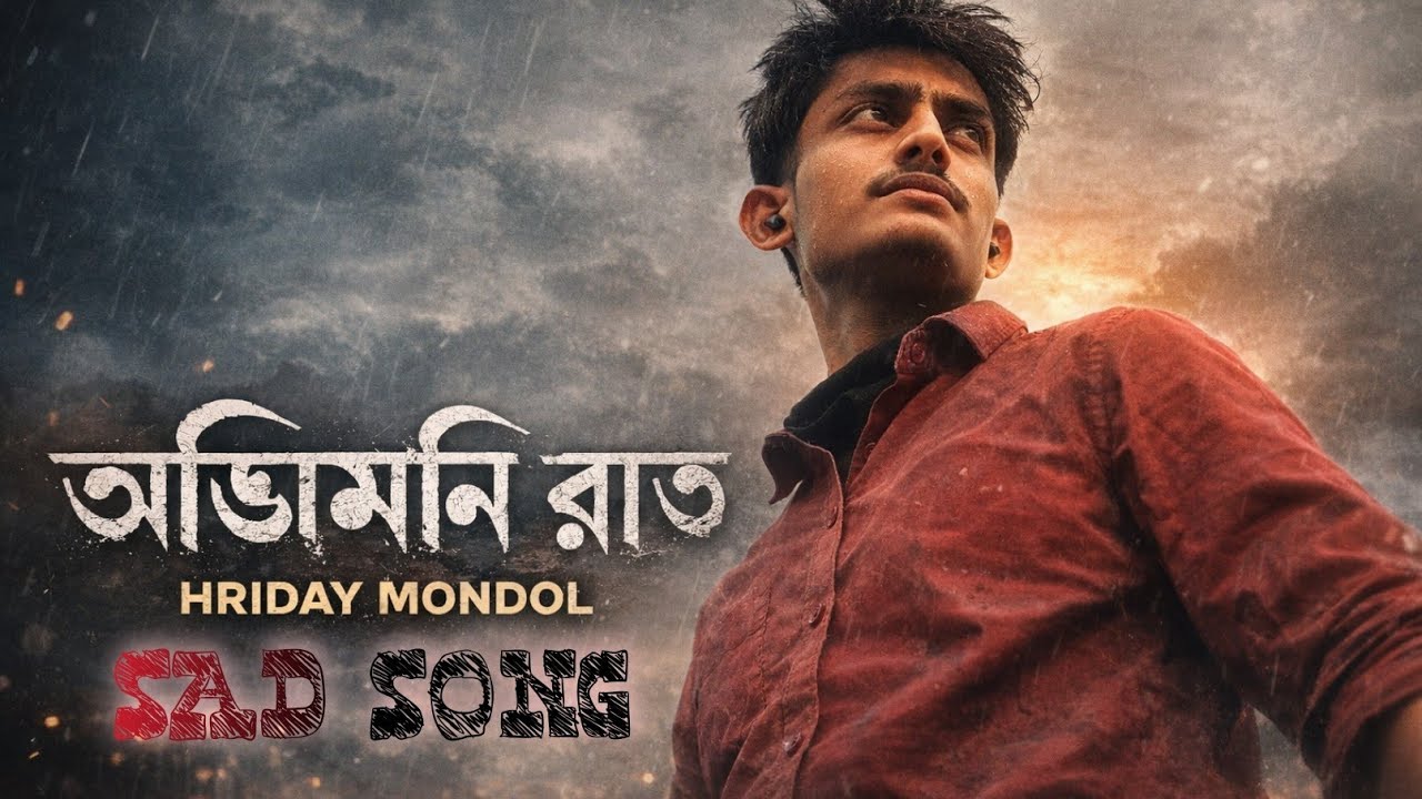 অভিমানী রাত | Emotional Bengali Sad Song 2026 | Hriday Mondol Official