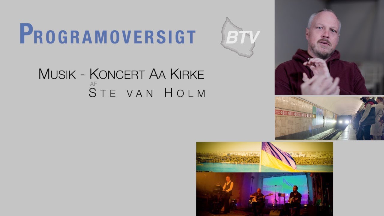 Ste van Holm   Koncert Aa Kirke