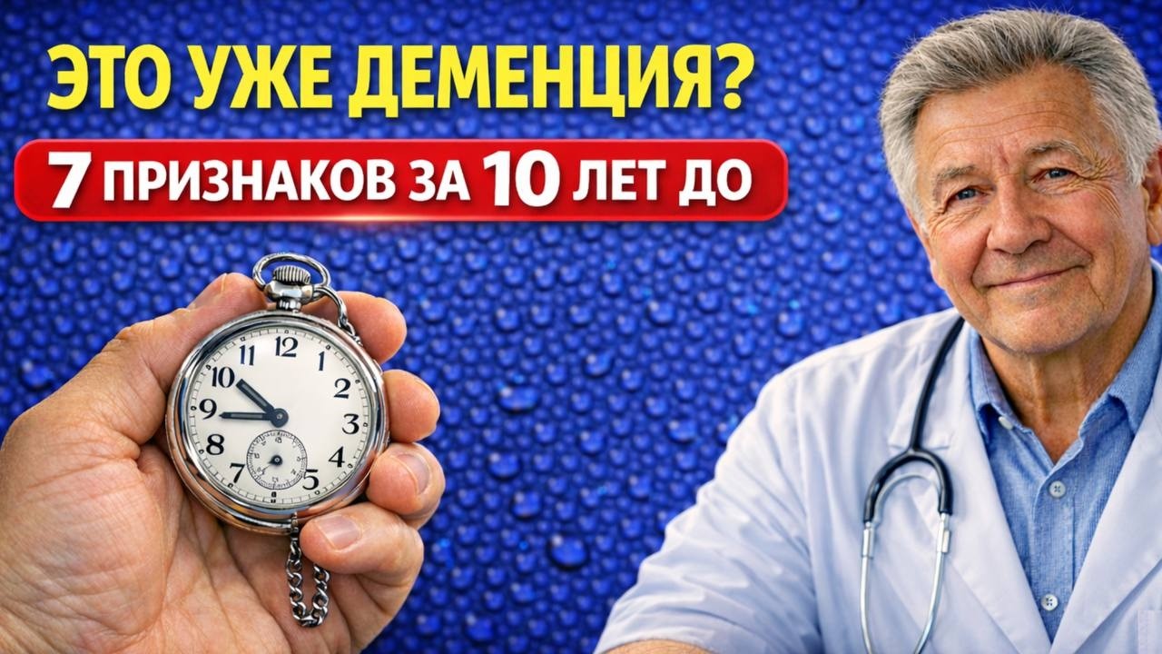 Деменция начинается незаметно: 7 ранних признаков, которые многие игнорируют