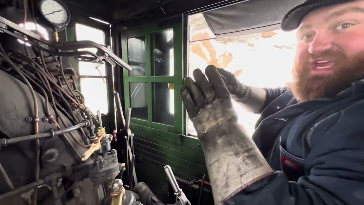 Last Days of Coal in Durango - Some Cab Footage