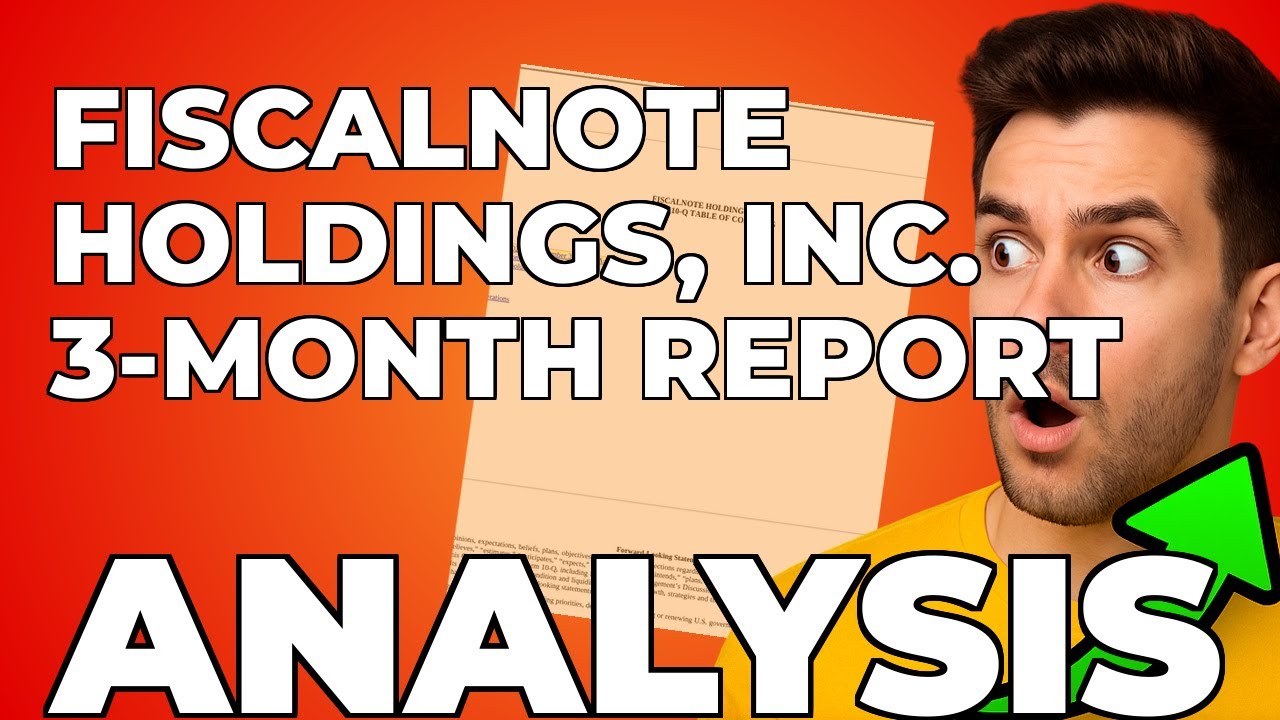 FiscalNote's Turnaround Strategy: My Take on Their Latest Filing