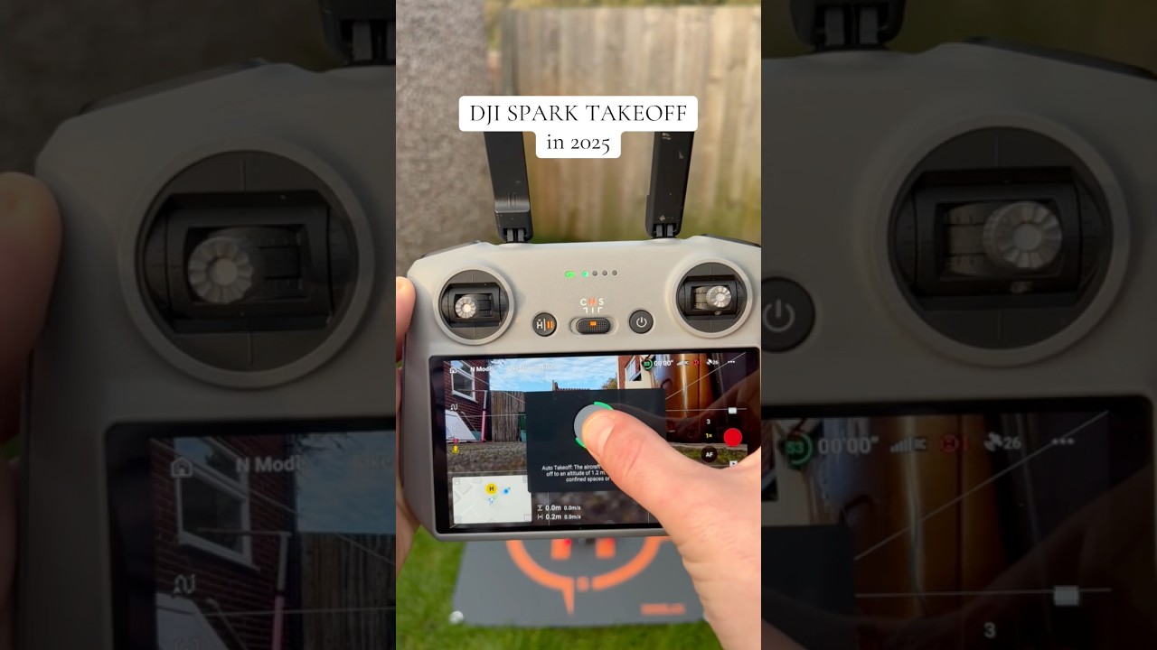 DJI SPARK Takeoff in 2025 