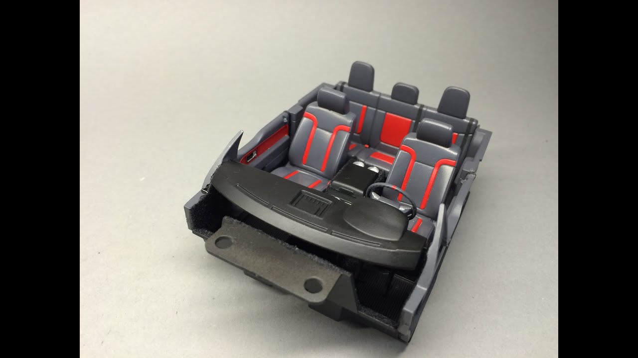 Revell: Ford F 150 Raptor Часть 5 Интерьер