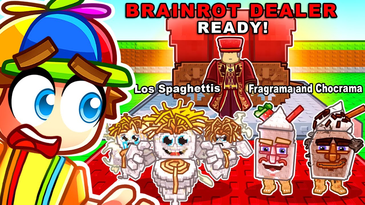 Я разблокировал ВСЕ НОВЫЕ BRAINROT от BRAINROT DEALER!
