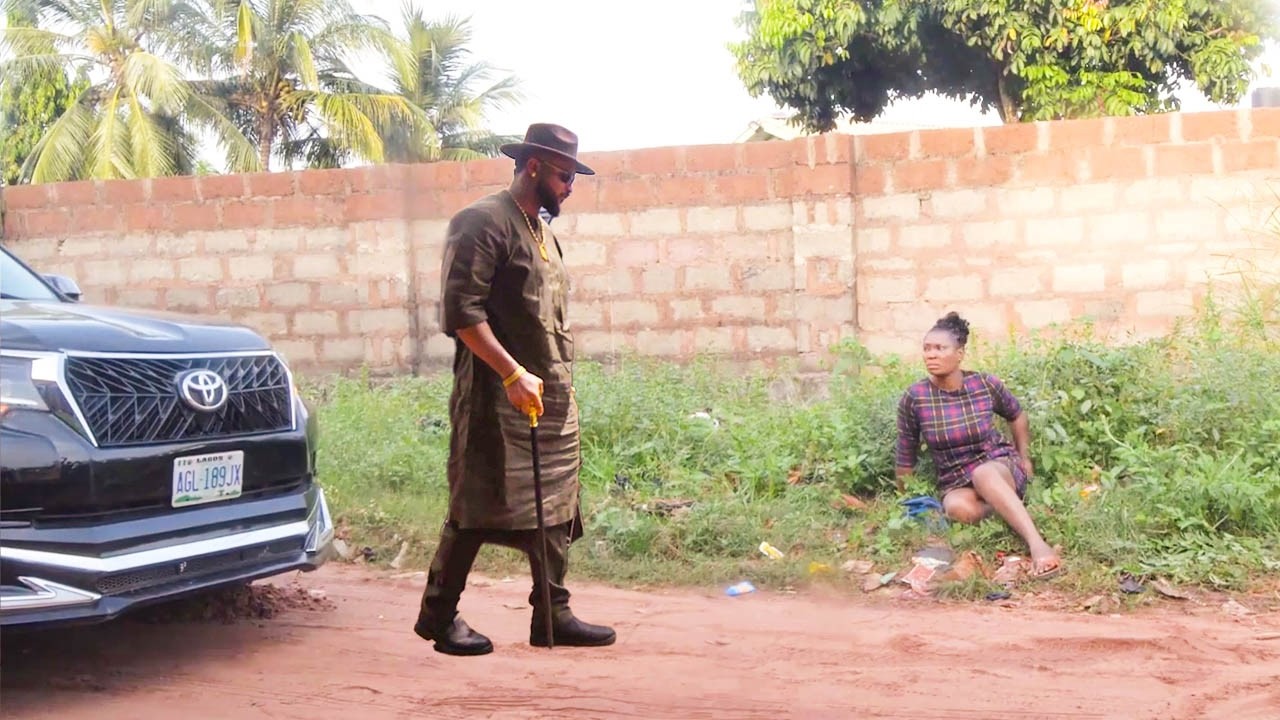 Poor Homeless Lady Who Was Almost Knocked Down By D Billionaire Never Knew He Will Marry Her/Movies