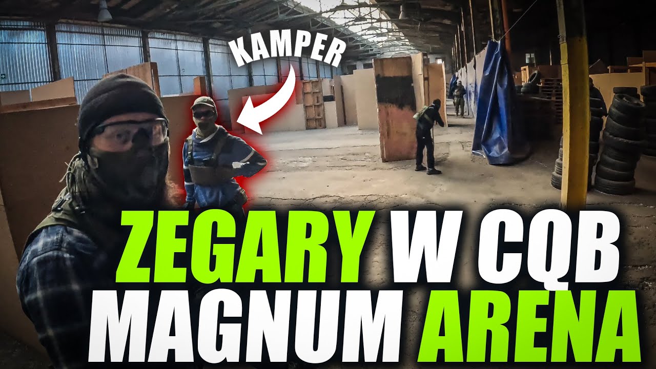 Zegary w CQB | MAGNUM ARENA Gdańsk