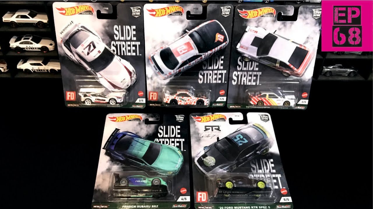 Slide Street. Лучшая Премиум серия. Распаковка и обзор Hot Wheels